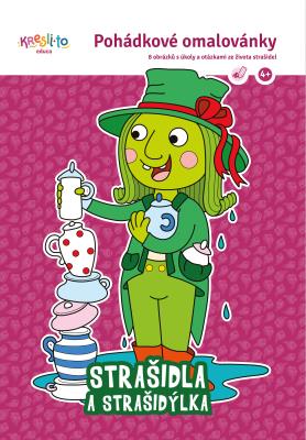 Strašidla a strašidýlka – pohádkové omalovánky A5