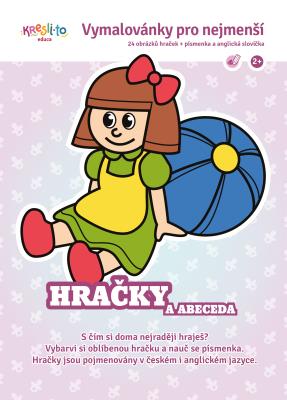 Hračky a abeceda – vymalovánky pro nejmenší A5