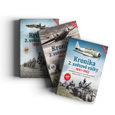 Kronika 2. světové války (1. rok, 1939-1940)+ (2. rok, 1940–1941)+ (3. rok, 1941-1942)