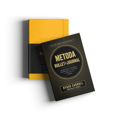 Balíček Metoda Bullet Journal + zápisník Leuchtturm1917 Edition2 - žlutý